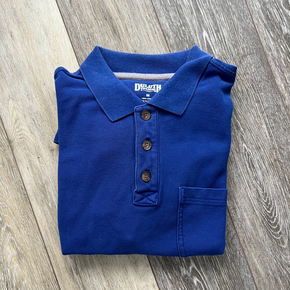 Duluth Trading Men polo shirt size M